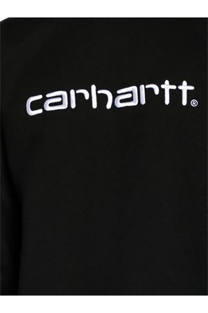 Black cotton blend sweatshirt CARHARTT WIP | I0305460D2